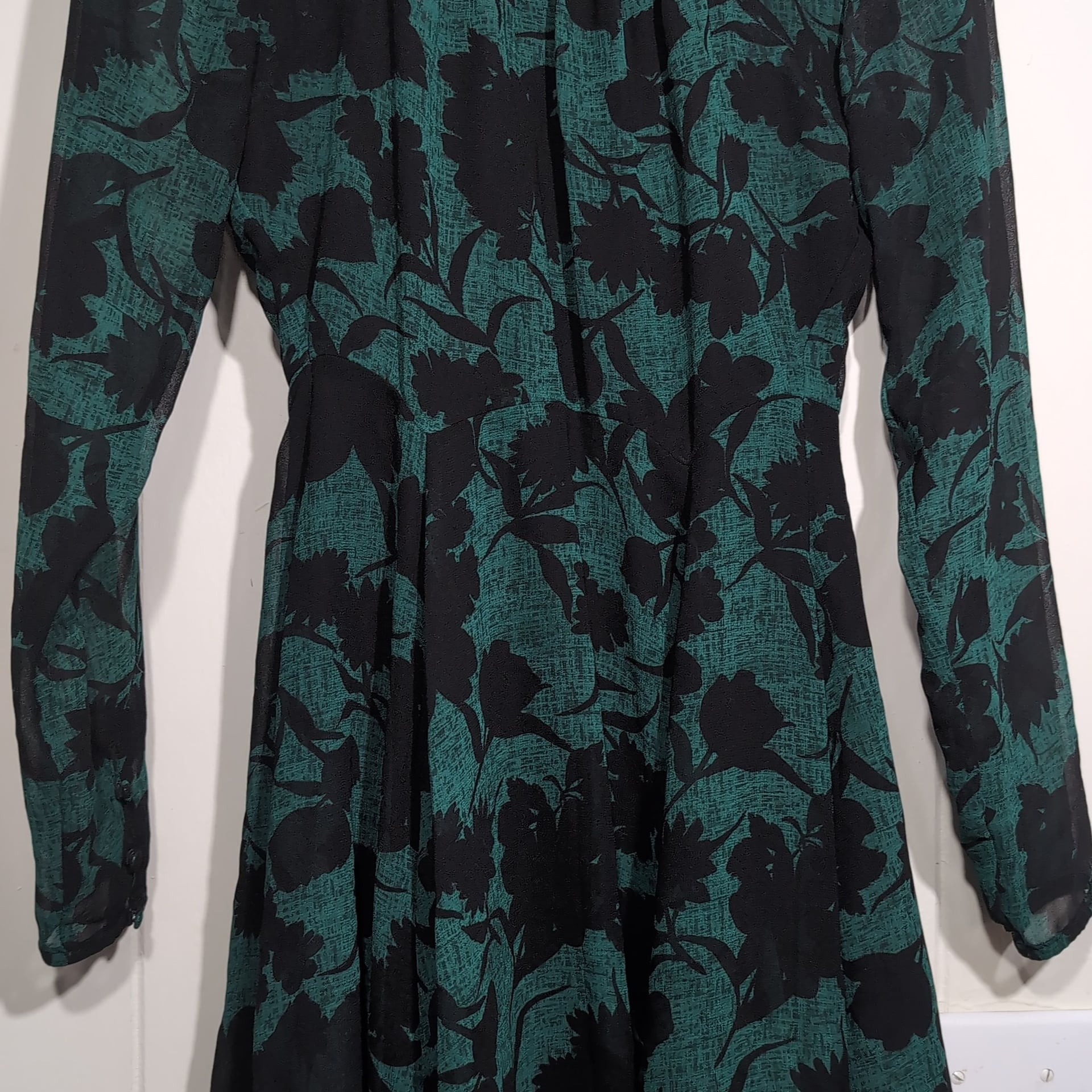 Sugarlips Long Sleeve Fit And Flare Mini Dress